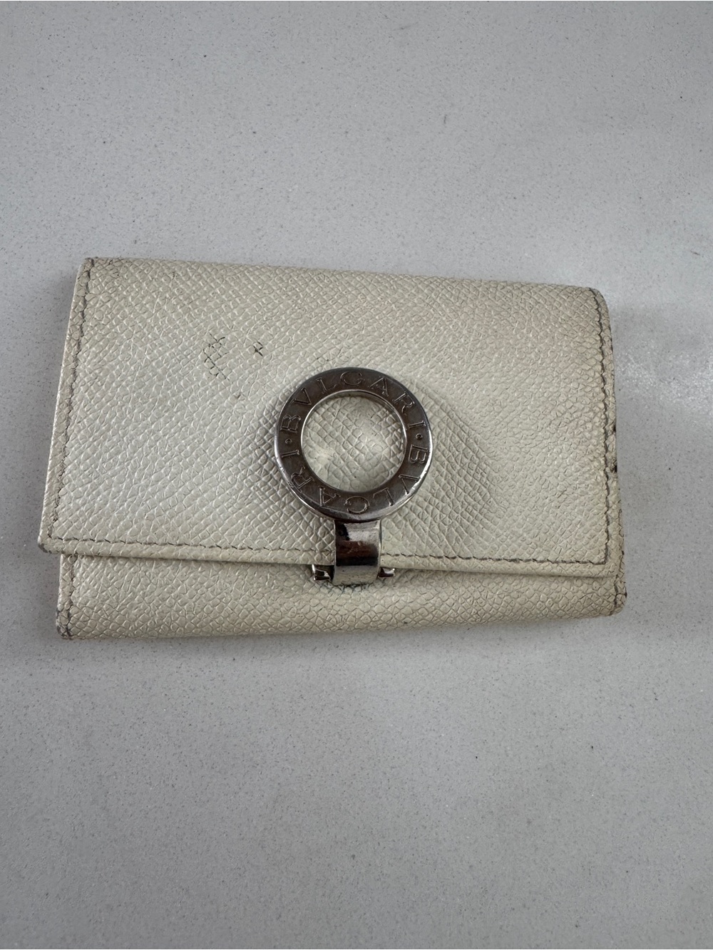 Bvlgari Cream key holder